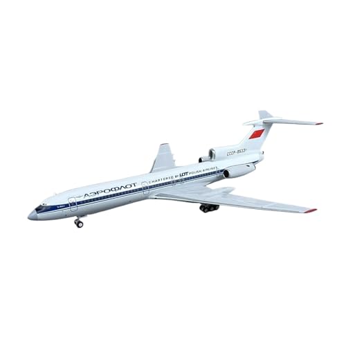 Metallflugzeugmodell Druckguss 1/400 Für Sowjetischen Tu-154B-2 Flugzeug Modell CCCP-85331 Legierung Sammlung Modell Zivilen Flugzeug Modell Sammeln Oder Verschenken von YLQERZ