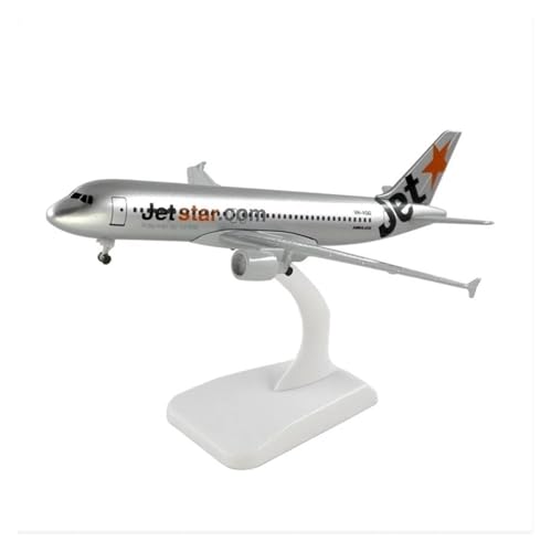 Metallflugzeugmodell Druckguss 1:400 20cm Für 320 Flugzeuge Jetstar Airways Airbus A320 Mit Fahrwerk Legierung Flugzeug Modell Für Sammlung Sammeln Oder Verschenken von YLQERZ