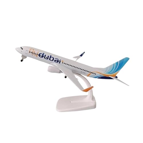 Metallflugzeugmodell Druckguss 1:400 Für Dubai Boeing B737-800 Flugzeuge Druckguss-Basisfahrwerk Sammlerstücke Flugzeugmodelle Statische Anzeige Sammeln Oder Verschenken von YLQERZ