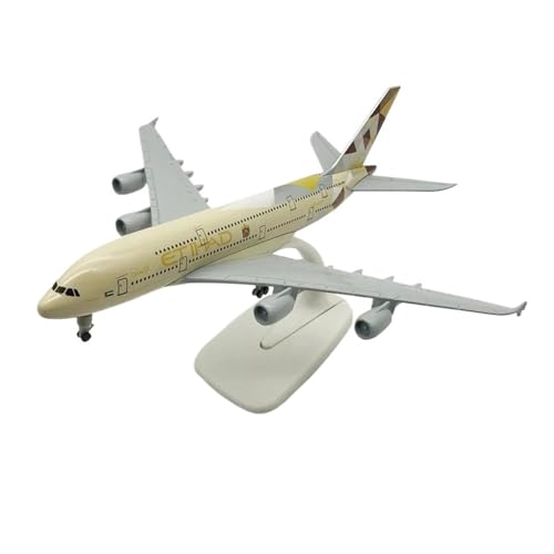 Metallflugzeugmodell Druckguss 1:400 Für Etihad A380 Modell Flugzeug Replik Legierung Druckguss Flugzeuge Airways Serie Flugzeuge Modell Sammlung Sammeln Oder Verschenken von YLQERZ