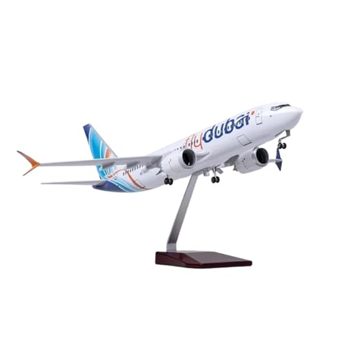 Metallflugzeugmodell Druckguss 1:85 Für Druckgussharz B737 Airbus Dubai Middle East 737 Flugzeugmodell Der Boeing-Serie Ausstellungsflugzeugmodelle Sammeln Oder Verschenken(No Light) von YLQERZ