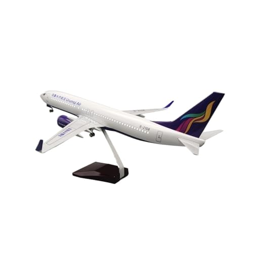 Metallflugzeugmodell Druckguss 1:85 Für Urumqi B737-800 Flugzeugmodell Mit Lichtern Und Rädern, Druckguss-Kunststoffharz-Flugzeug-Display-Flugzeuge Sammeln Oder Verschenken(with Light) von YLQERZ