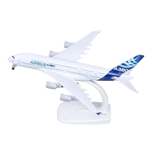 Metallflugzeugmodell Druckguss 18CM Für A380 Flugzeuge Flugzeug Diecast Flugzeuge Modell Metall Legierung Flugzeug Modell Mit Fahrwerken Luftfahrt Sammeln Oder Verschenken von YLQERZ