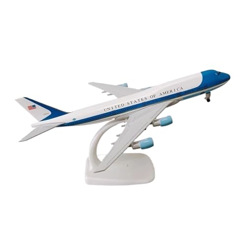 Metallflugzeugmodell Druckguss 20 cm Für Air Force One B747 Metall Replik Legierung Material Mit Fahrwerk Räder Spielzeug Für Ornamente Display Sammeln Oder Verschenken von YLQERZ