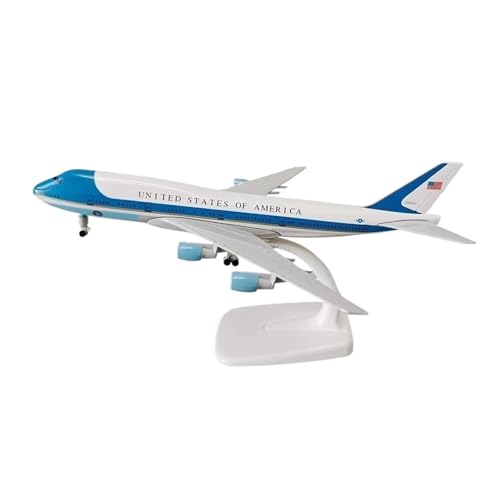 Metallflugzeugmodell Druckguss 20CM Für Boeing 747 Flugzeug Air Force One Modell Flugzeug Bus Legierung Diecast Flugzeuge Modell Display Stand Sammeln Oder Verschenken von YLQERZ