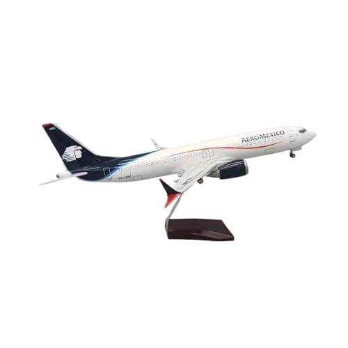 Metallflugzeugmodell Druckguss 47 cm 1:85 Skala Für B737 Model Mexiko Mit Basis -Fahrradflugzeugharzebene Modell Sammlung Sammelanzeigen Sammeln Oder Verschenken(No loght) von YLQERZ