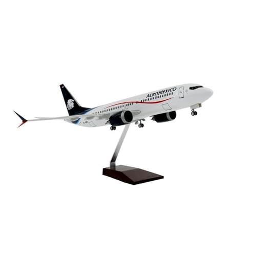 Metallflugzeugmodell Druckguss 47 cm Für Mexiko B737 Flugzeug Spielzeug Druckguss Flugzeug Modell Mit Rädern Fahrwerk Harz Flugzeug Gesammelt Kein Licht Sammeln Oder Verschenken von YLQERZ