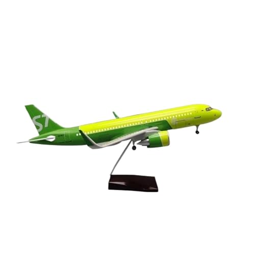 Metallflugzeugmodell Druckguss 47 cm Großes Flugzeugmodell Aus Kunstharz Für Das Sibirische A320-Gussflugzeug, Miniaturflugzeugsammlungen Und -displays Sammeln Oder Verschenken(No Light) von YLQERZ