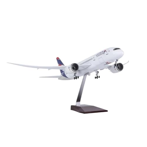 Metallflugzeugmodell Druckguss 47CM Für B787 Dreamliner Modell Flugzeug 787 Diecast Flugzeug Sammlung Statische Display Flugzeug Modell Desktop-Display Sammeln Oder Verschenken(No Light) von YLQERZ