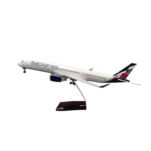 Metallflugzeugmodell Druckguss 47cm Für Airbus A350 Flugzeug Modell Miniatur Flugzeug W Licht Und Rad Für Sammlung Display Sammeln Oder Verschenken(No Light) von YLQERZ