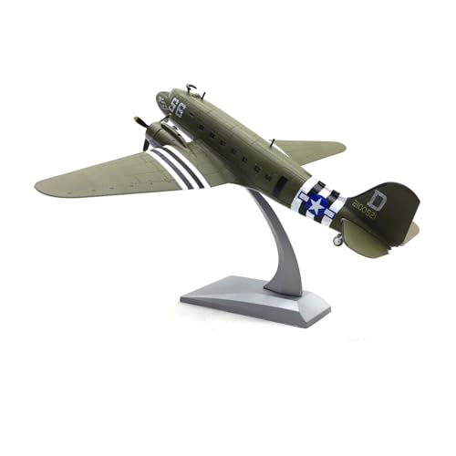 Metallflugzeugmodell Druckguss Maßstab 1/100 Legierung Für C-47 DC3 Transportflugzeug Modell Modell Flugzeug Flugzeuge Dekoration Sammlung Modell Diecast Sammeln Oder Verschenken von YLQERZ