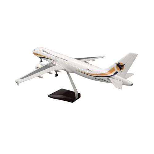 Metallflugzeugmodell Druckguss Maßstab 1/80 Für 320 Flugzeuge A320 NEO Myanmar Airlines Flugzeugspielzeug Großes Lichtmodell Harzdruckguss Exquisites Sammeln Oder Verschenken(No Light) von YLQERZ