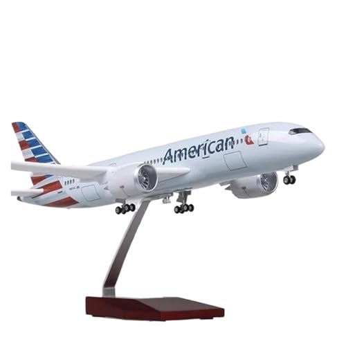 Metallflugzeugmodell Druckguss Maßstab 1:130 Für Modellflugzeug B787 Dreamliner Flugzeug American Airlines Modell Druckgussharz Sammlungsanzeige Sammeln Oder Verschenken(No lamp) von YLQERZ