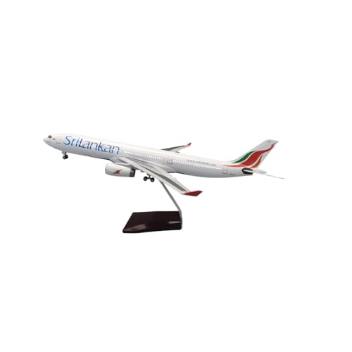 Metallflugzeugmodell Druckguss Maßstab 1:135 Für A330 SriLankan Airlines Modell Druckgussharz-Flugzeugmodell Sammlerstücke Ausstellungsmodelle Sammeln Oder Verschenken(with Light) von YLQERZ