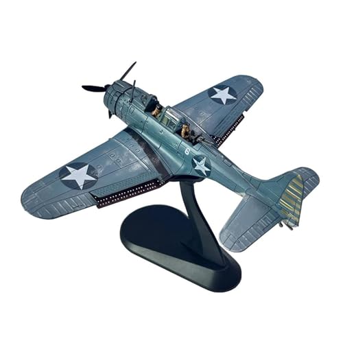 Metallflugzeugmodell Druckguss Maßstab 1:72 Für Midway SBD Dauntless Dive Bomber Battle Finished Druckguss-Metallflugzeug-Militärmodell Sammeln Oder Verschenken von YLQERZ