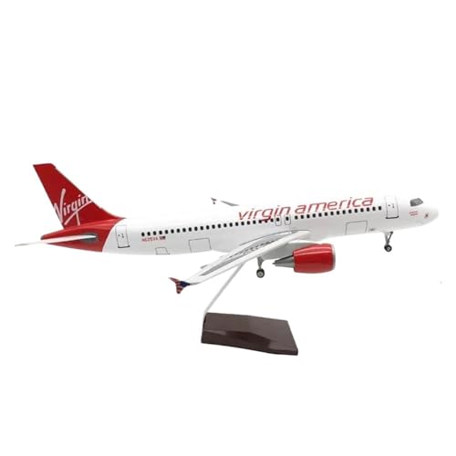 Metallflugzeugmodell Druckguss Maßstab 46CM Für 320 Virgin Flugzeugmodell A320 Flugzeug Metallmodell Flugzeug Druckgussmodell Gedenken An Die Sammlung Sammeln Oder Verschenken(No Light) von YLQERZ