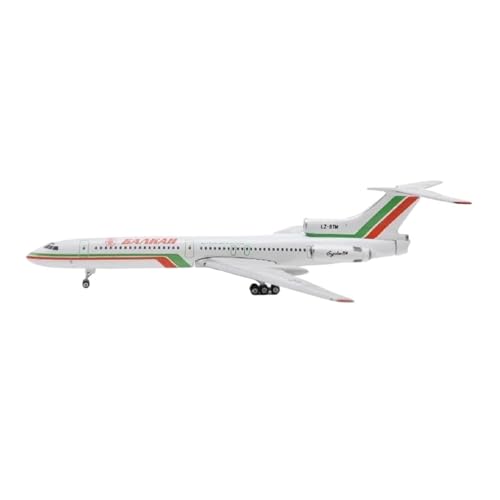 Metallflugzeugmodell Maßstab 1:400 Für Bulgarische TU-154B Diecast Aviacion Miniaturflugzeug Metallmodell Spielzeug Sammeln Oder Verschenken von YLQERZ