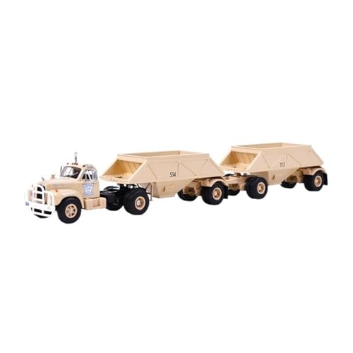 YLQERZ 1/64 Für B-61T + Bottom Dump Trailer 1957 NEO Trailer Modell Statisches Metallguss-Ausstellungsstück Für Die Sammlung YLQERZ 1/64 Für B-61T + Bottom Dump Trailer 1957 NEO Trailer Modell Statisches Metallguss-Ausstellungsstück Für Die Sammlung von YLQERZ