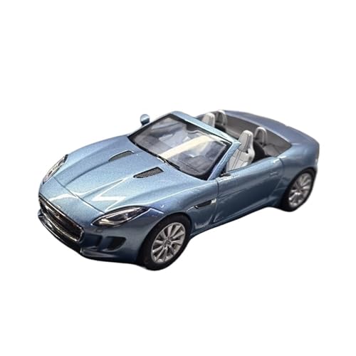 YLQERZ Maßstab 1/43 Für Jaguar F-Type S Supercar Cabrio Metallic Blau Druckguss Sammlermodell Für Die Sammlung YLQERZ Maßstab 1/43 Für Jaguar F-Type S Supercar Cabrio Metallic Blau Druckguss Sammlermodell Für Die Sammlung von YLQERZ