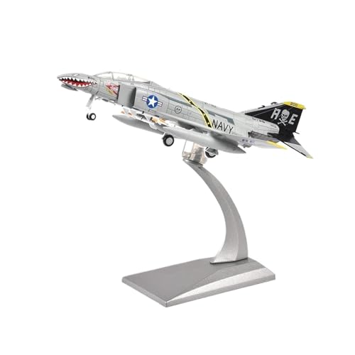 YLQERZ Metallflugzeugmodell 1/100 Maßstab Druckguss Metall Für F-4 Fighter Ghost Militär Bomber Erwachsene Sammler Modell Sammeln Oder Verschenken von YLQERZ