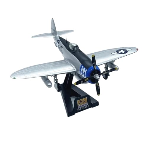 YLQERZ Metallflugzeugmodell 1/72 Für Militärflugzeuge P-47D Kampfflugzeug Modell Souvenir Ornamente Spielzeug Display Sammlung Sammeln Oder Verschenken von YLQERZ