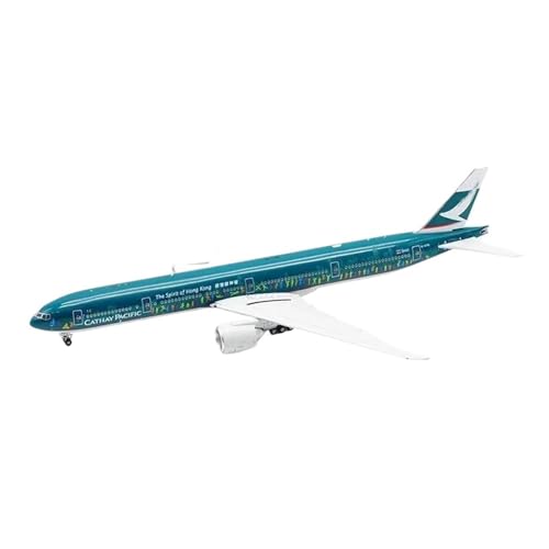 YLQERZ Metallflugzeugmodell 1:400 Für Cathay Pacific B777300ER BKPB-Modell Legierungsflugzeug Sammlerstück Ornament Und Display Statische Anzeige Sammeln Oder Verschenken von YLQERZ