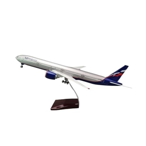 YLQERZ Metallflugzeugmodell Druckguss Flugzeug-Druckguss 47 cm Maßstab 1:150 Für Russisches B777-Druckgussmodell Flugzeugsammlung Dekoration Ausstellungsmodell Sammeln Oder Verschenken(No lamp) von YLQERZ