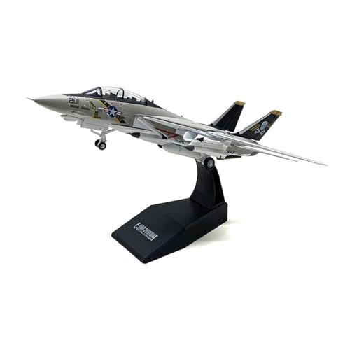 YLQERZ Metallflugzeugmodell Maßstab 1/100 Für F-14 Tomcat Fighter Alloy Modell Druckguss Militär Raketenbomber Sammeln Oder Verschenken von YLQERZ