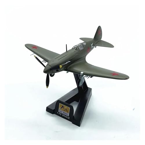 YLQERZ Metallflugzeugmodell Maßstab 1/72 Für Sowjetisches MIG-3-Kampfflugzeugmodell Statische Ornamente Display-Sammlung Sammeln Oder Verschenken von YLQERZ