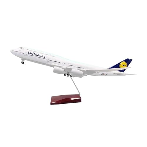 YLQERZ Metallflugzeugmodell Maßstab 1:150 Für Boeing 747 Lufthansa-Modell Druckgussmaschine Souvenir-Dekoration Gesammeltes Flugzeugmodell Sammeln Oder Verschenken(No Light) von YLQERZ