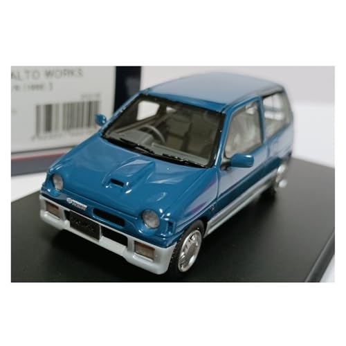 YLQERZ Modellauto Im Maßstab 1 43 für Suzuki Works RS/R 1988 Blau Leichtes Automodell Displayständer Kreatives Ornament Spielzeug Für Die Sammlung YLQERZ Modellauto Im Maßstab 1 43 für Suzuki Works RS/R 1988 Blau Leichtes Automodell Displayständer Kreatives Ornament Spielzeug Für Die Sammlung von YLQERZ
