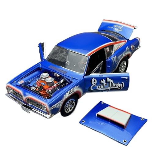 YLQERZ Modellauto Im Maßstab 1:18 Für HEMI Cuda 1968 Muscle Legierung Auto Modell Erwachsene Sammlung Hobby Home Display Blau Für Die Sammlung YLQERZ Modellauto Im Maßstab 1:18 Für HEMI Cuda 1968 Muscle Legierung Auto Modell Erwachsene Sammlung Hobby Home Display Blau Für Die Sammlung von YLQERZ