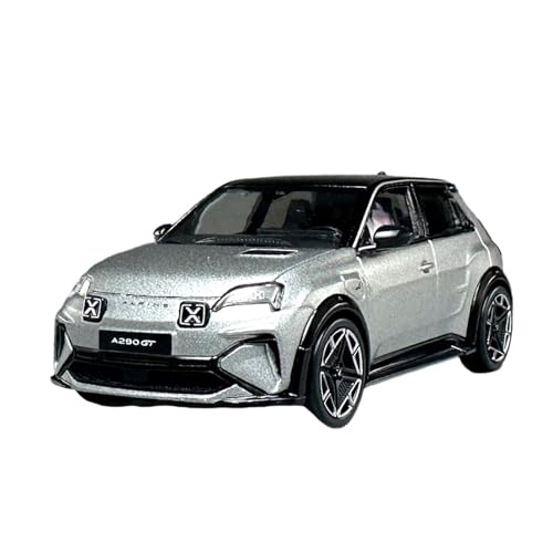 YLQERZ Modellauto Im Maßstab 1:43 Für Alpine A290 GT Matt Zerrissen Ade Auto Modell Silber Miniatur Dekoration Ornamente Für Die Sammlung YLQERZ Modellauto Im Maßstab 1:43 Für Alpine A290 GT Matt Zerrissen Ade Auto Modell Silber Miniatur Dekoration Ornamente Für Die Sammlung von YLQERZ