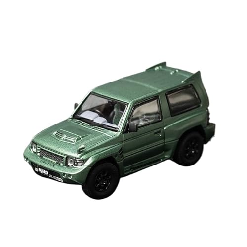 YLQERZ Modellauto Im Maßstab 1:64 Für Mitsubishi Pajero Evolution Satin Grün Legierung Auto Modell Hobby Sammeln Für Die Sammlung YLQERZ Modellauto Im Maßstab 1:64 Für Mitsubishi Pajero Evolution Satin Grün Legierung Auto Modell Hobby Sammeln Für Die Sammlung von YLQERZ