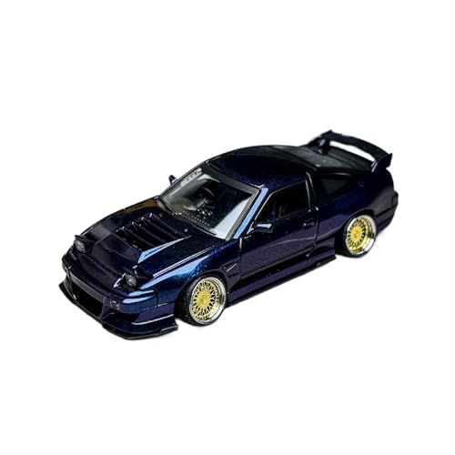 YLQERZ Modellauto Im Maßstab 1:64 Für Nissan 180SX Rakete Kaninchen Lager Rad Flip Licht Legierung Auto Modell Blau Für Die Sammlung YLQERZ Modellauto Im Maßstab 1:64 Für Nissan 180SX Rakete Kaninchen Lager Rad Flip Licht Legierung Auto Modell Blau Für Die Sammlung von YLQERZ