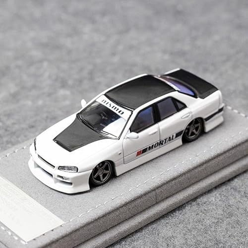 YLQERZ Modellauto Im Maßstab 1:64 Für Nissan ER34 Weiß Carbon Abdeckung Ausstellung Version Legierung Auto Modell Erwachsene Sammlung Für Die Sammlung YLQERZ Modellauto Im Maßstab 1:64 Für Nissan ER34 Weiß Carbon Abdeckung Ausstellung Version Legierung Auto Modell Erwachsene Sammlung Für Die Sammlung von YLQERZ