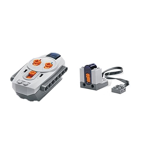 YLtremker Technik Power Functions Set, Technik Fernbedienung Motor Empfänger Batteriebox Kompatibel mit Technik 8885 8884 von YLtremker