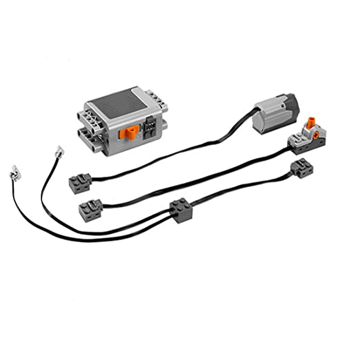 YLtremker Technik Power Functions Set, Technik Fernbedienung Motor Set Batteriebox Kompatibel mit Power Functions Motor Set von YLtremker