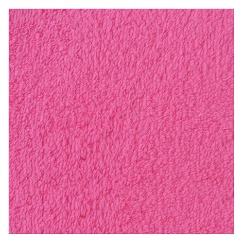 Plüschige Ineinandergreifende Schaumstoff-Bodenmatte,30X30 cm Schaumstofffliesen-Matte,DIY-zuschneidbare Puzzle-Teppichquadrate,Flauschiger Bodenteppich Für Das Spielzimm(Size:36pcs,Color:Rosarot) von YMXBHN