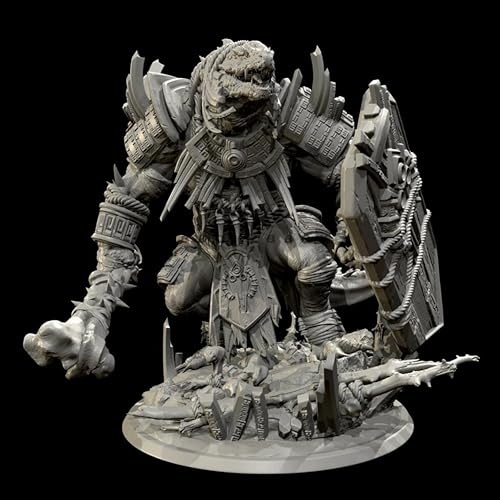 YNFLXSWG 1/24 Antiker Ork-Krieger Resin Modellbausatz Unbemalter und unmontierter Soldat Resin Modellbausatz // F9x0A2 von YNFLXSWG