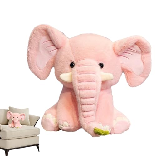 YNPQTDS Niedlicher Elefanten-Plüsch, entzückendes Plüsch-Kalb-Elefant-Spielzeug | Stoffelefant mit großen Ohren | Ultraweiches Stofftier, 9,84 Zoll großes süßes, weiches, hautfreundliches YNPQTDS Niedlicher Elefanten-Plüsch, entzückendes Plüsch-Kalb-Elefant-Spielzeug | Stoffelefant mit großen Ohren | Ultraweiches Stofftier, 9,84 Zoll großes süßes, weiches, hautfreundliches von YNPQTDS
