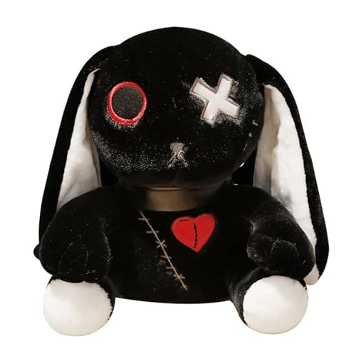YNPQTDS Spielzeug Hase für – Plüschtier Gothic Bunny | Schlafbegleiter, kreatives Kissen für Haus, Restaurant, Hotel, Theke, Bauernhof YNPQTDS Spielzeug Hase für – Plüschtier Gothic Bunny | Schlafbegleiter, kreatives Kissen für Haus, Restaurant, Hotel, Theke, Bauernhof von YNPQTDS