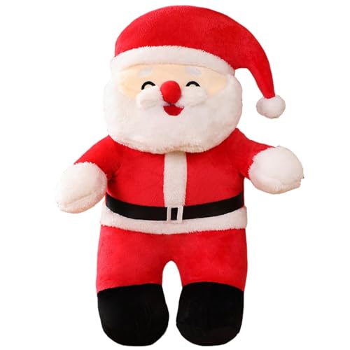 YNPQTDS Weihnachtsmann-Plüschpuppe, Weihnachtsplüschspielzeug - Exquisite Stofftier-Plüschtiere,Plushies Kissenspielzeug, elastisches Plüschkissen für Familie, Freunde, Kollegen, Männer, Frauen, von YNPQTDS