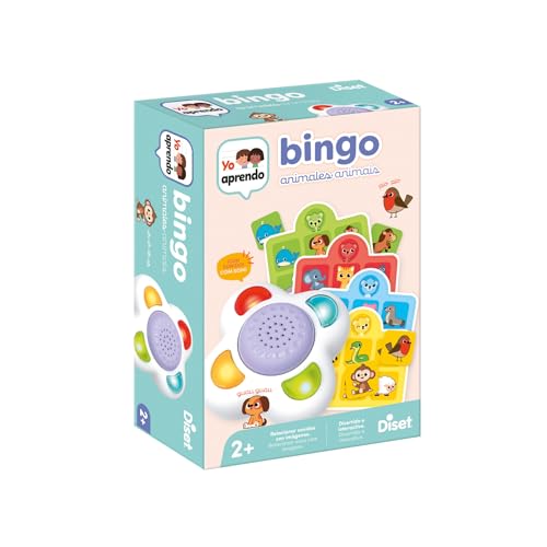 YO APRENDO Diset Bingo Tiere, Lernspielzeug für Kinder ab 2 Jahren YO APRENDO Diset Bingo Tiere, Lernspielzeug für Kinder ab 2 Jahren von YO APRENDO