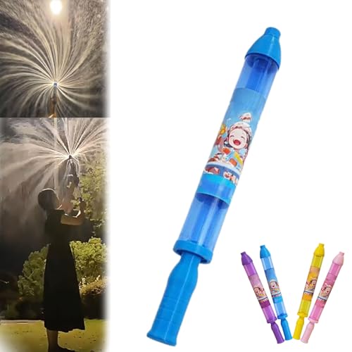 YODAOLI Water Fireworks Toys, Firework Water Gun Toy, Push Water Gun Fireworks Toy, Fireworks Water Gun Shoots Water, Summer Swimming Beach Garden Game (Blue) von YODAOLI