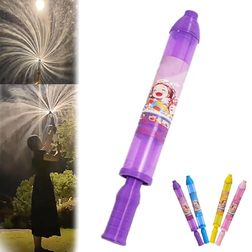 YODAOLI Water Fireworks Toys, Firework Water Gun Toy, Push Water Gun Fireworks Toy, Fireworks Water Gun Shoots Water, Summer Swimming Beach Garden Game (Purple) von YODAOLI