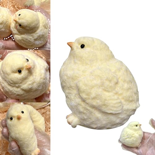 Squishy Chicken, Taba Squishy, Chicken Silicone Squishy,Squishy Chicks. Silicone Squishy, Silicone Squeeze Toys for Stress Relief (1pcs) von YOHFRFGX