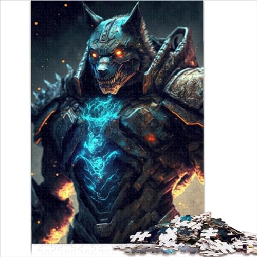 Puzzle für Erwachsene: Space Marine Wolves, 1000 Teile, Kinderpuzzle, Spielzeug, Holzpuzzle für Kinder ab 12 Jahren, Lernspiele, Größe (50x75 cm) von YOITS