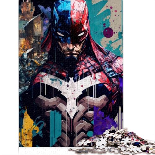 Puzzles für Erwachsene, Angry Superhero, Lernspiel, Herausforderungsspielzeug, 1000 Teile Puzzles für Erwachsene, Papppuzzles für Kinder und Erwachsene, Geschenk für Freunde, Familieng von YOITS