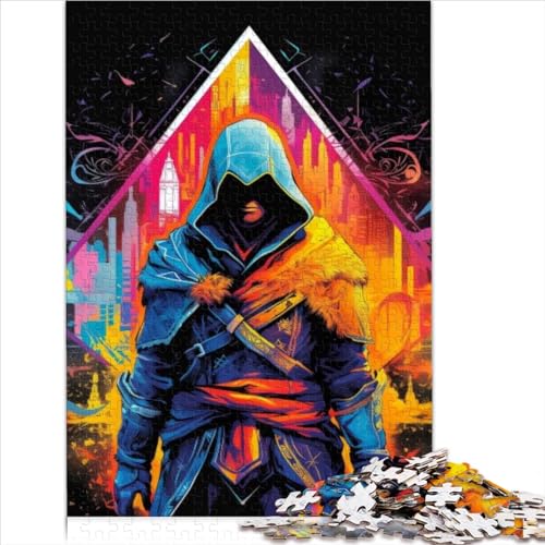 Puzzles für Erwachsene, Assassin für Erwachsene, Kinder, 1000 Teile, Holzpuzzle für Erwachsene und Kinder, Spielspielzeug für Erwachsene, Familienpuzzles, Geschenkgröße (50x75 cm) von YOITS